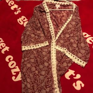 LulaRoe large Chloe kimono